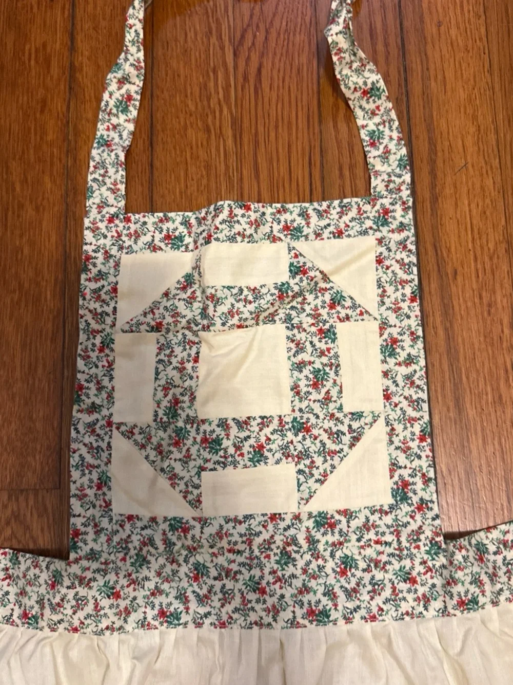 Handmade vintage style kitchen apron
